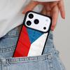 Czech Republic Flag Phone Case for iPhone 16e 15 14 13 12 17 Pro Max Plus Air 17pro Cover Coque