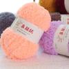 Soft Velvet Coral Fleece Knitting Yarn for Baby Scarves