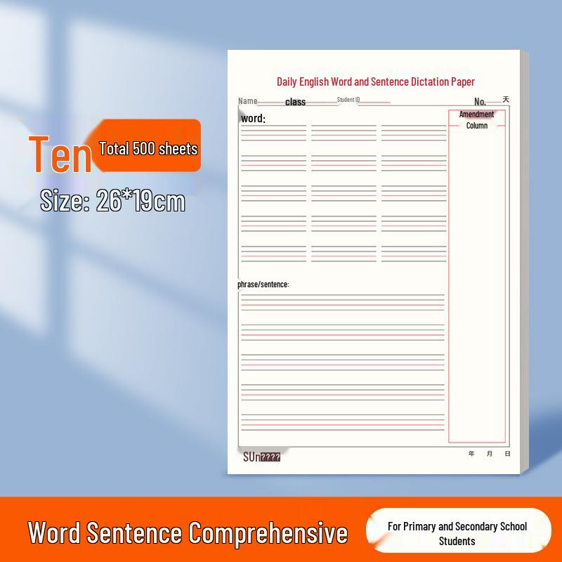 İlkokul Öğrencileri İçin İngilizce Dikte ve Yazma Çalışma Kitabı