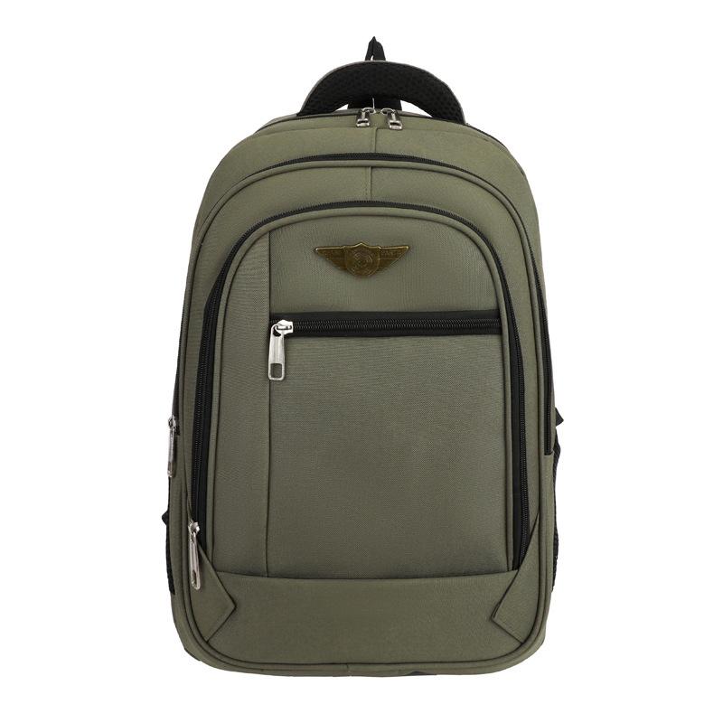Schoolbag Business Travel Backpack Men's Simple Commuter Casual Large Capacity Backpack Premium College Student School Bag