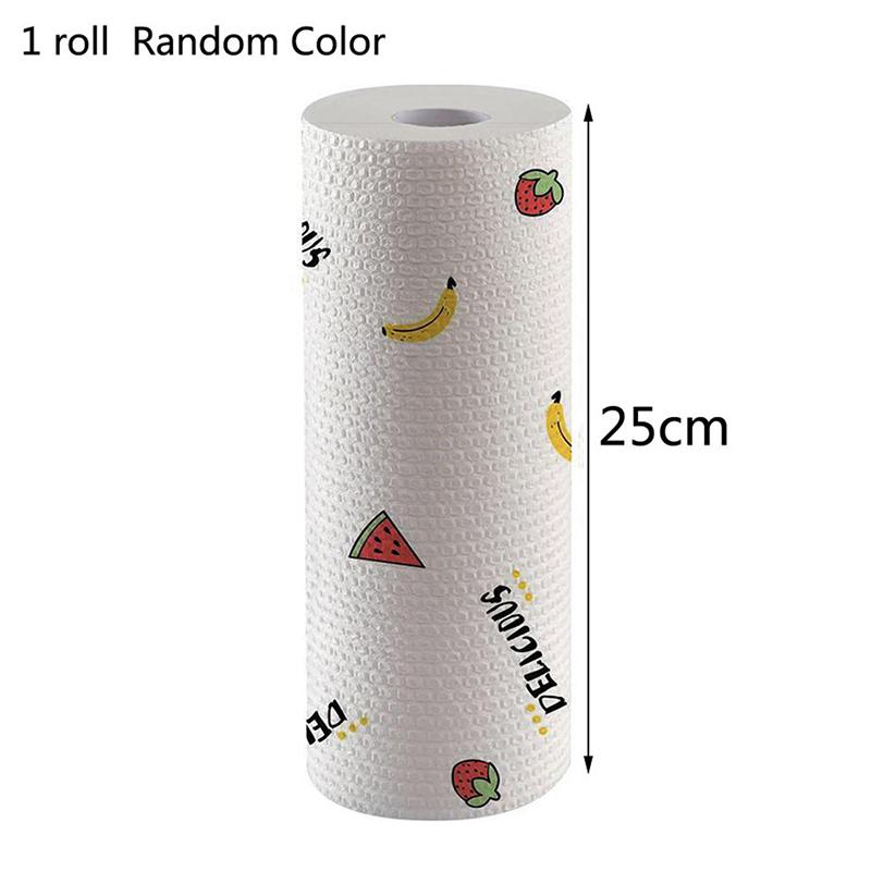 Kitchen Absorbent Non-Woven Dishwashing Cleaning Daily Necessities Scouring Pads