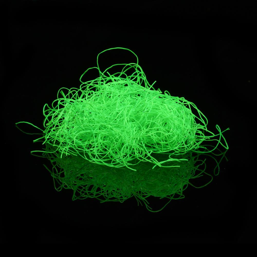 Bimoo 2g/pakk Ultra Fine Silikon Flutter Ben Dub Gummi Ben Stonefly Nymph Tørr Våtfluer Leg Kropp Flue Binding Materiale