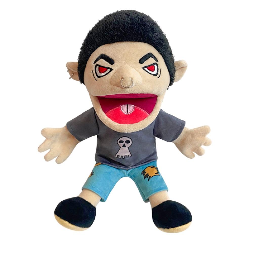 Nowa Marionetka Jeffy Lalka Jeffy Marionetka Ręczna Mała Marionetka Jeffy Rodzina Prawdziwy Jeffy Zombie Chłopiec Marionetka Ręczna Miękka Zabawka Pluszowa Marionetka Feebee