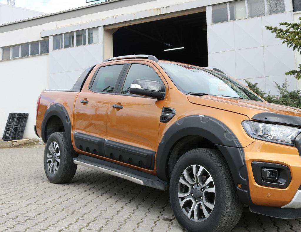 Молдинг двери EuroCap (4 шт, ABS) для Ford Ranger 2011-2022 гг