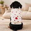 Breathable Dog Striped Hooded Hoodie Warm Cat Sweater Cute Puppy Sweatshirt  Spring Autumn