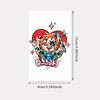 Ghost Chucky Cartoon Tattoo Sticker Sweet Cool Dark Wind Waterproof Lasting Arm Personalized Color Pattern Sticker