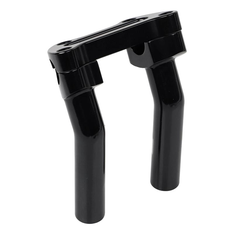 A16P-For Sportster Dyna Street Bob FXDB Compatible 6" Pullback Handlebar Riser Top Clamp
