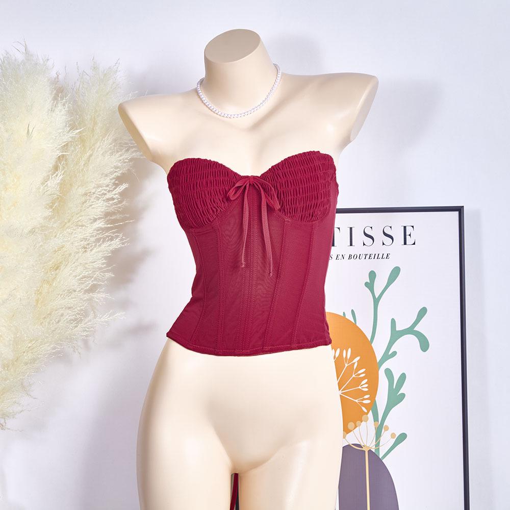 Pure Desire Strapless Corset: Sexy, Fashionable, Unique Waist-Cinching Top for Women