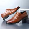 Summer Leather Dress Shoes Men Summer Hollow Out Plus Size Man Business Shoes Wedding Footwear Casual Shoe Male