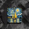 Van Gogh Starry Sky Refrigerator Magnet Personalized Creative Magnetic Stickers With Magnets