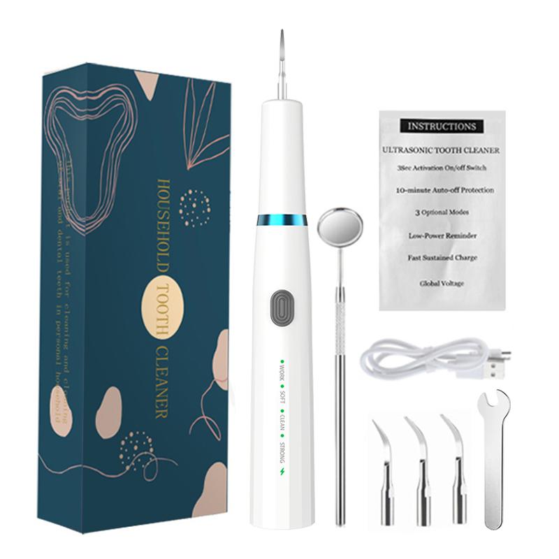 Ultrazvukový odstraňovač zubního kamene pro zuby Zubní scaler Čistič zubů 3 režimy čištění Vysokofrekvenční vibrace Nástroj na čištění zubů