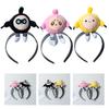 Makeup Party Costume Funny Eggy Hairband with Bangs Clip Headwear Bangs Clip Creative Headband for Makeup