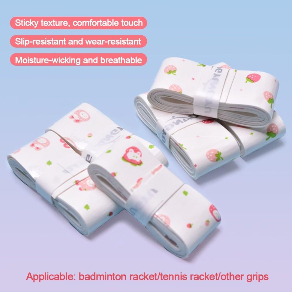 Non-slip Badminton Racket Handle Belt Cartoon Printed Badminton Hand Glue New Fishing Grip Tape