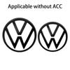 VW Polo Golf 4 5 1set Replace Type Car Rear Trunk Badges Lid Emblem Front Rear Logo Valve Cap For VW Golf 8 (MK8) T-ROC POLO Arten 21-23 AXZ1