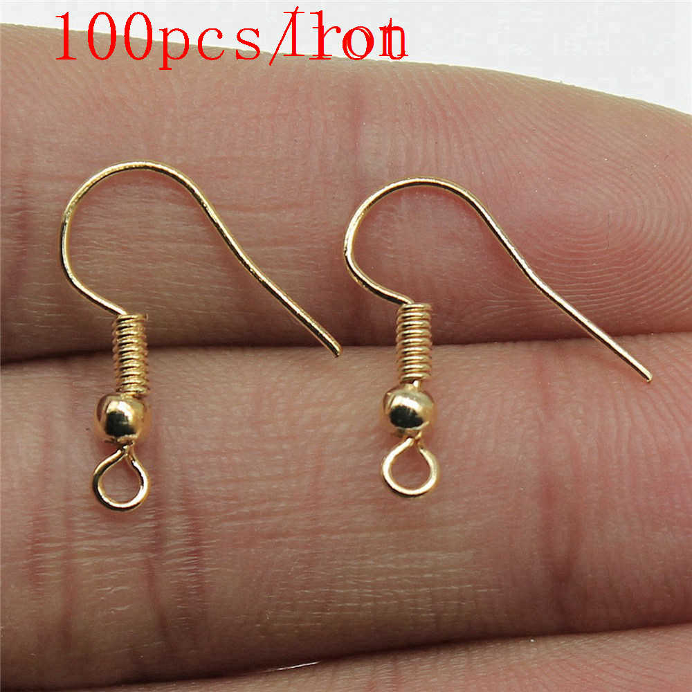 Cierres y ganchos Ganchos para orejas Componentes Suministros para hacer joyas Manualidades Accesorios para hacer tú mismo