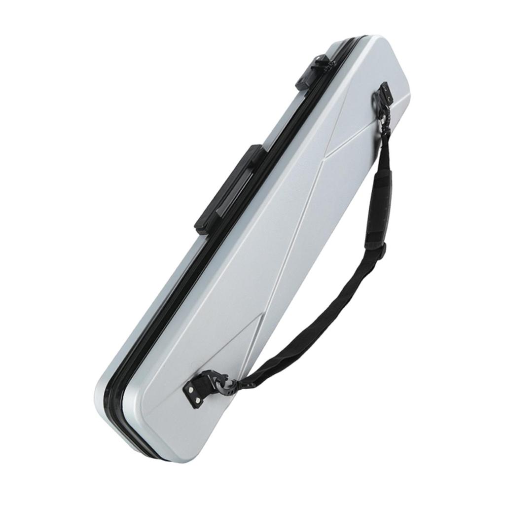 Hard Pool Cue Case Container Portable Organizer Impact Resistant 1/2 Split Club Bag for Training Travel Practice Exercise