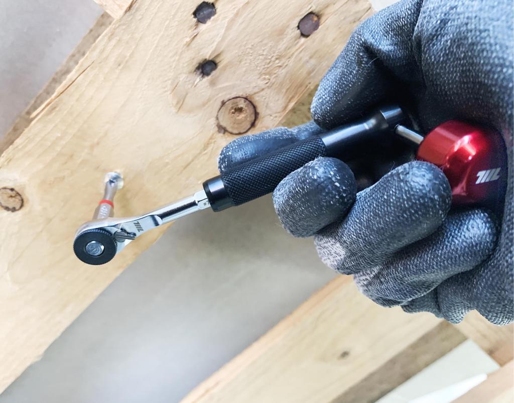 711L EDC Ratsche mit Sechskantende, 71187