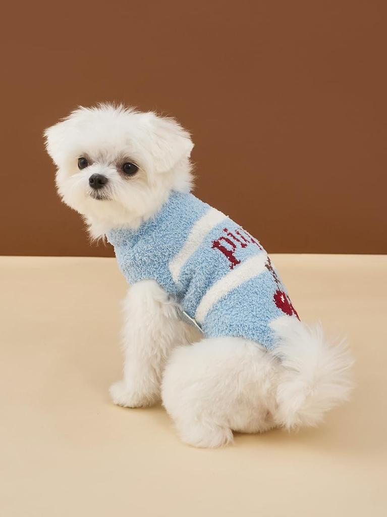 Bebek Moko Kiraz Jakarlı Örgü PAGG255593BLUS [KEDİ&KÖPEK]