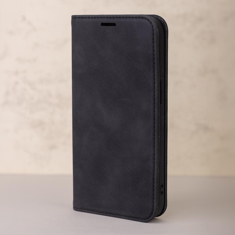 Etui Smart Suede Do Iphone 16E / 17E Czarne