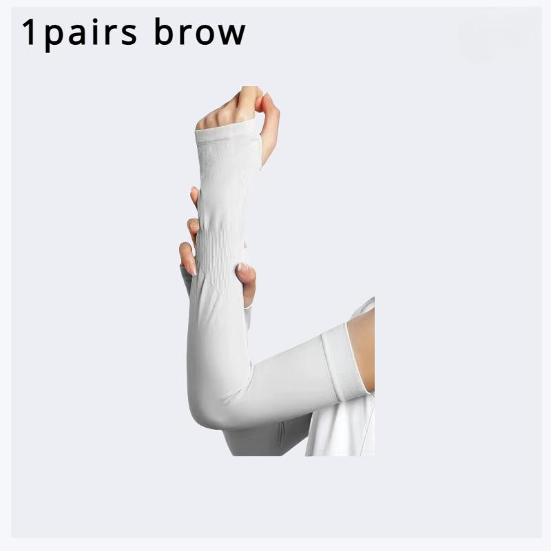 

2 шт. солнцезащитные рукава, летние длинные рукава, манжета для защиты от солнечных ожогов, крутые рукава для рук, рукав для езды на велосипеде 1pairs серый