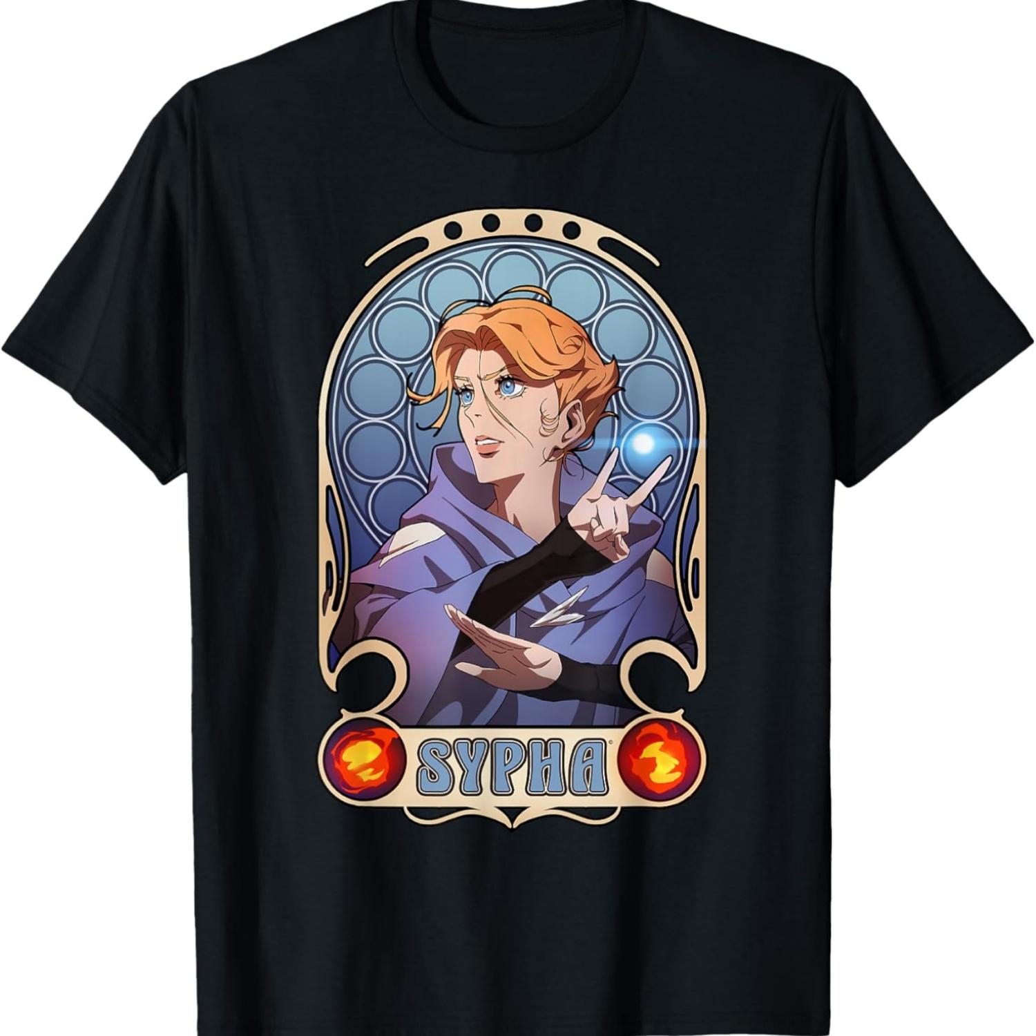 

Футболка с портретом Сифы Бельнадес из Castlevania XXXXXL чёрный