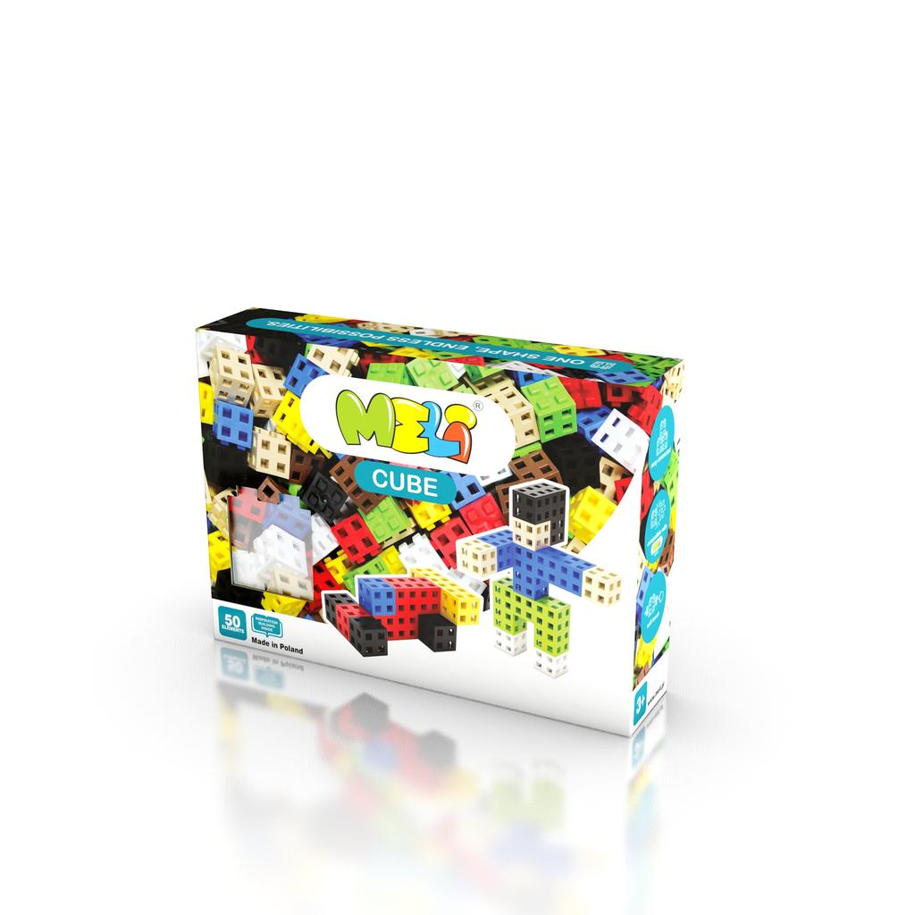 Cube building blocks 50 pcs.