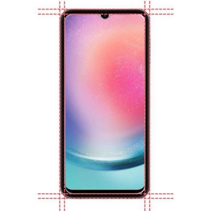Tempered Glass for Samsung Galaxy A24 4G [4 Pack] Phonillico® Screen Protector Glass Film