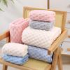 Cloud Velvet Oversized Quick Drying Bath Towel - Thick, Absorbent, Coral Fleece