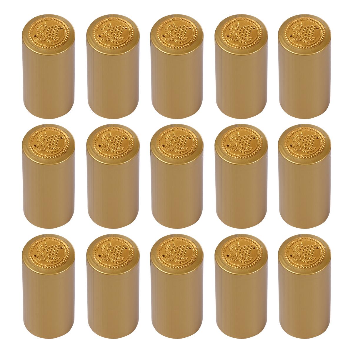 

100 шт. красная термоусадочная пленка для бутылок, крышка для домашнего пивоварения, декор для герметизации, этикетки, крышка для вазы