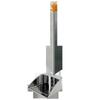 KAPULO Stainless Steel Long Handle Dustpan