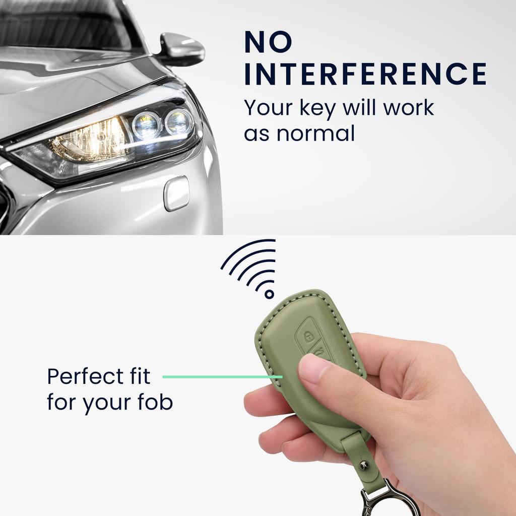 kwmobile Key Cover for VW Golf 8 3-Button Car Key Case - Smart Key