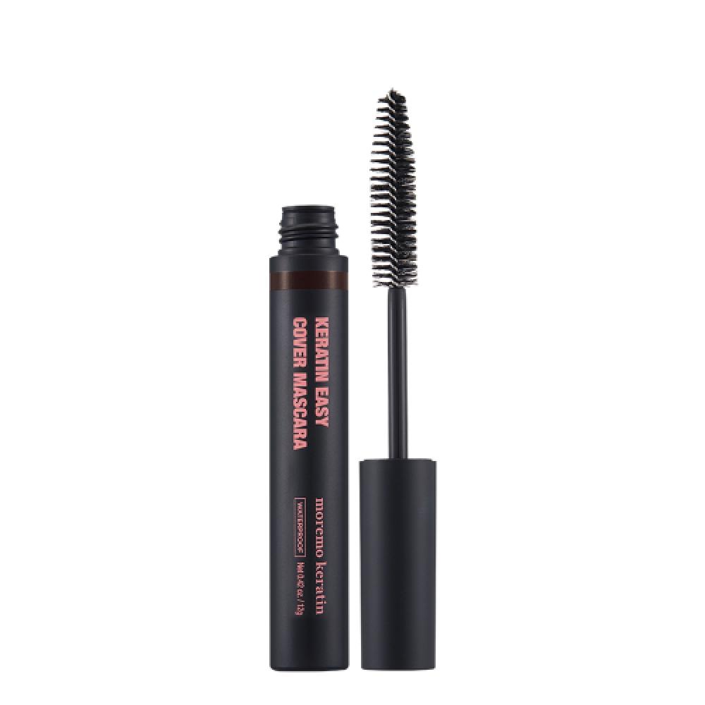 Moremo Keratin Easy Cover Mascara 12g  Natural Black Dark Brown 