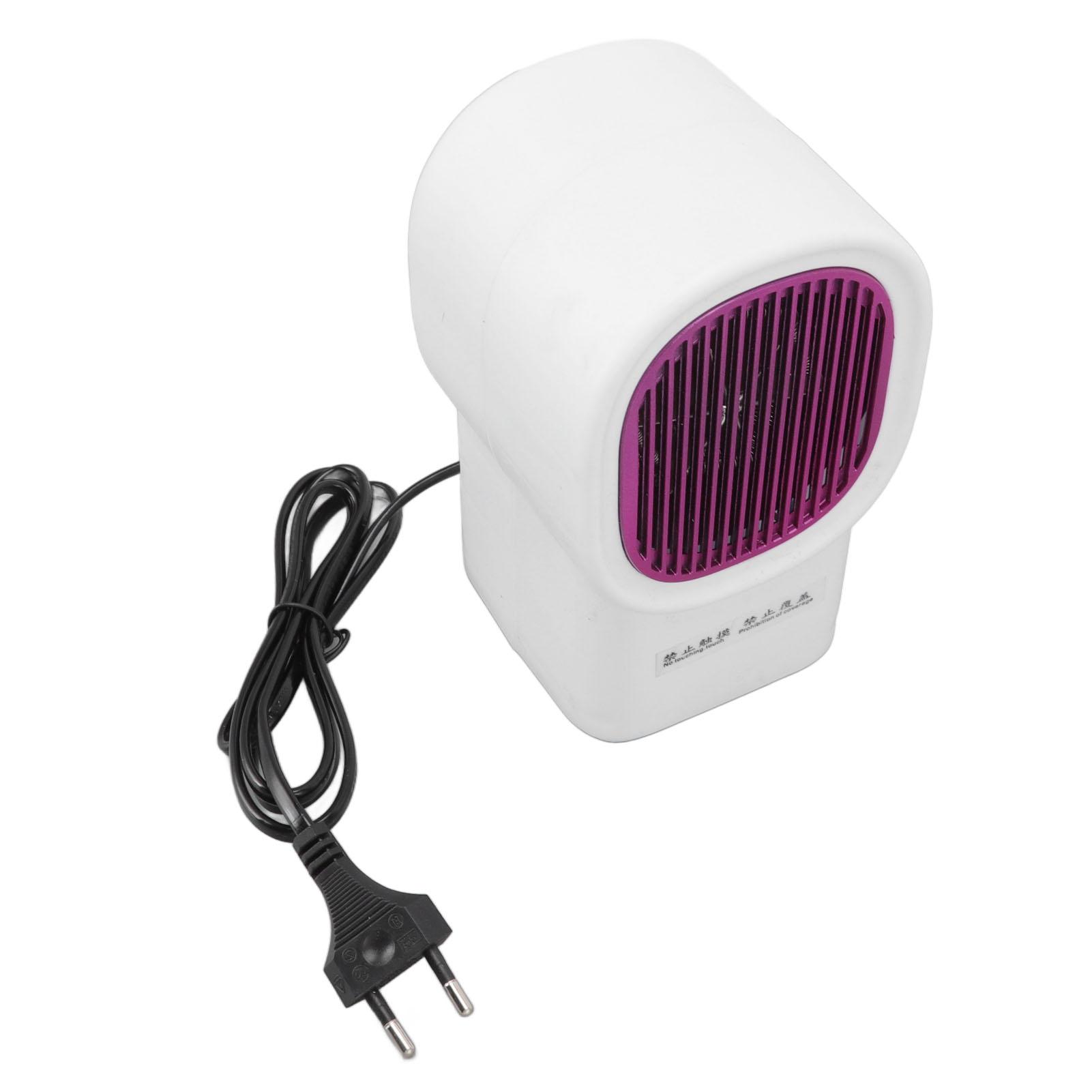 

500W Fan Heater Quick Heating Noise Reduction Vertical Tabletop Warmer for Home