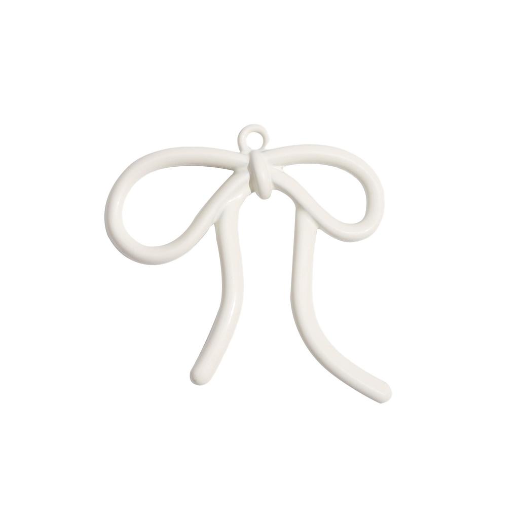 Alloy Bow Accessories Charms Pendant For Jewelry Making DIY Earring Necklace Bracelet