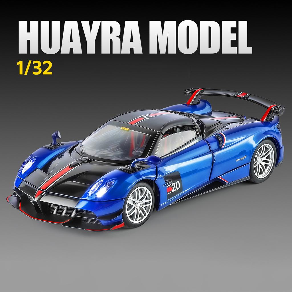 1:32 Pagani Huaya simulation alloy car model supercar car model children's toy car ornaments collection gift
