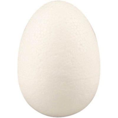 Polystyrene Eggs - Creativ - 7 Cm - 50 Pieces - White - Party Decoration