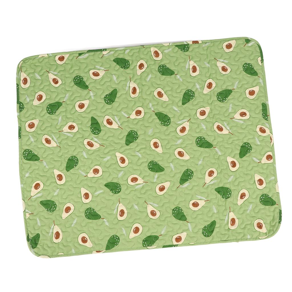 Pet Sleeping Mat Soft Cotton Super Absorbent Warm Comfortable Prevent Slip Pet Bed Mat for Spring Autumn