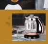 Korean Style Automatic Glass Kettle: Black & Flower Tea Maker, Multi-functional, Household.