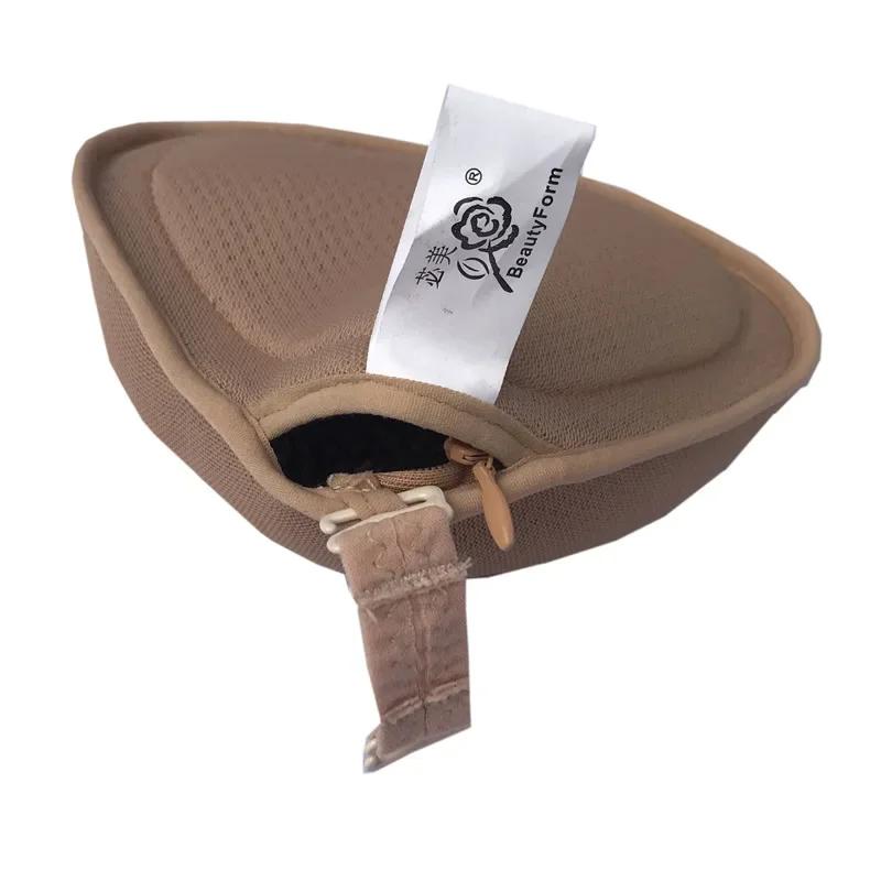 Pós-operatório Prótese Mamária Silicone Especial Almofada de Peito Gancho Cobertura Protetora Leve Algodão Absorvente de Suor Envio Rápido