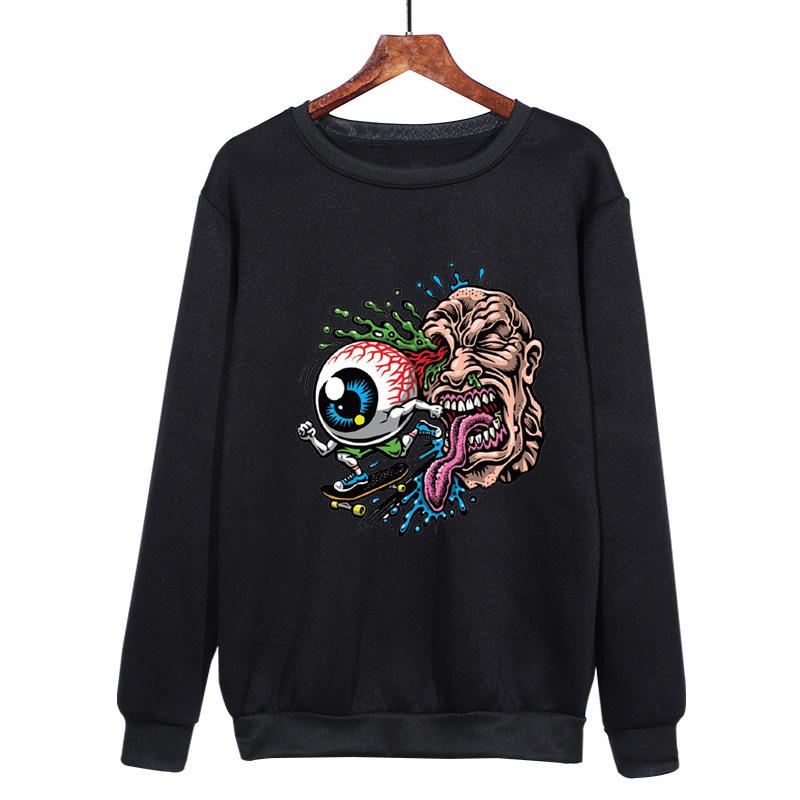 Eye Skate Autumn Clothes Women Style Hoodie