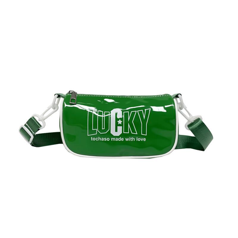 Trendy Pu Sling Bag For Kids Stylish Casual Crossbody Pouch With Waterproof Design