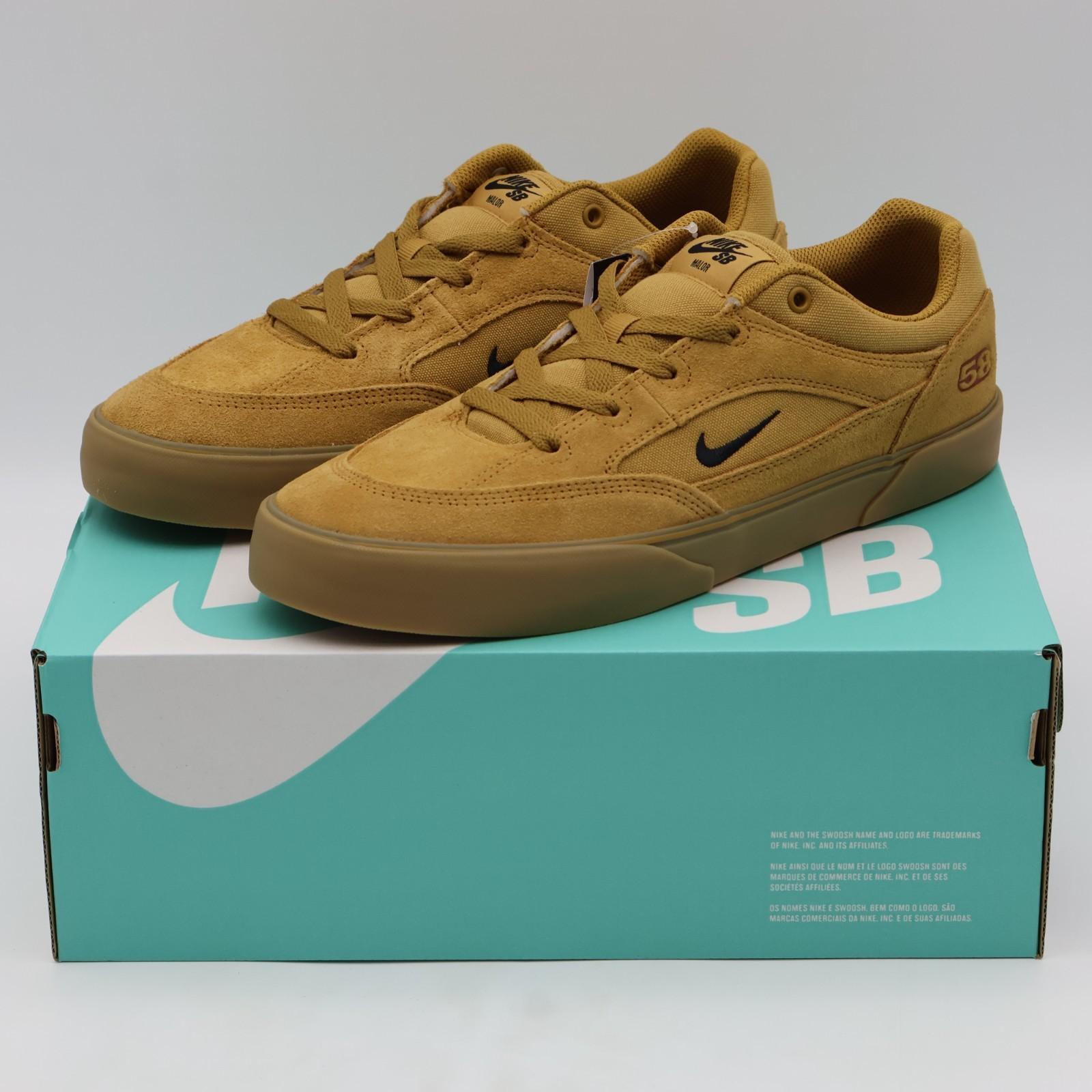 HF3066-701 Nike SB Malor TE Wheat Gum Light Brown Black (Men s) 9.5
