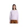 Li Ning Trainingsserie Lässiges Sport-Logo Rundhals-Sweatshirt Damen-Sweatshirt Wolkenlila AWDV084-8