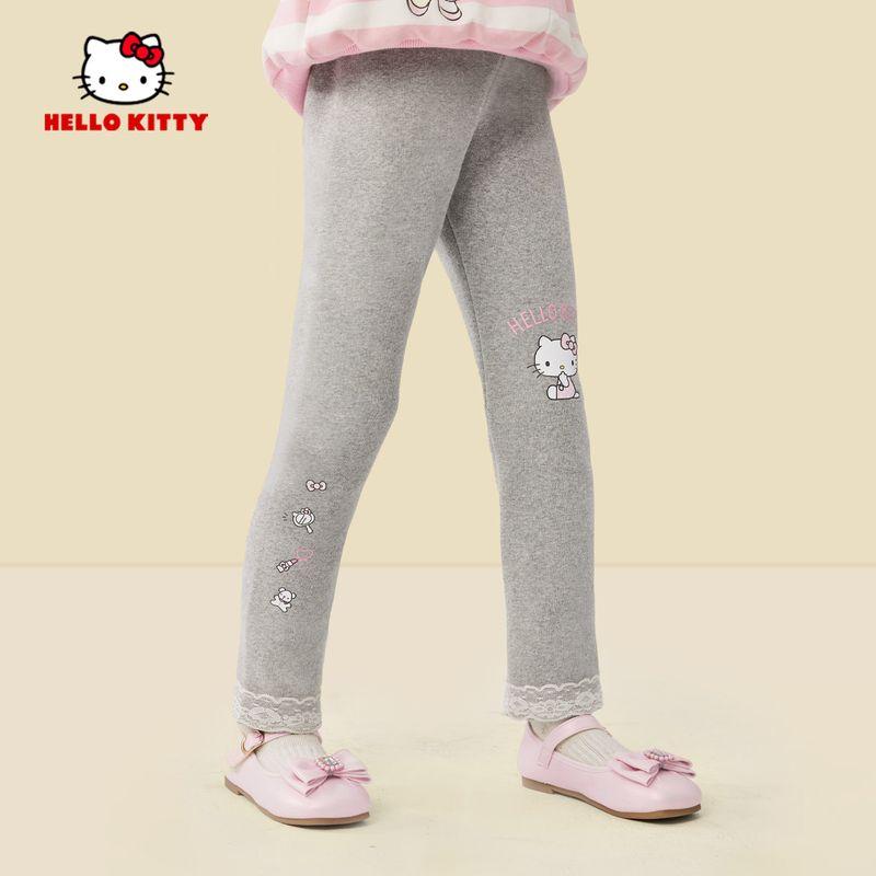 Leggings with Fleece Lining, Thickened for Autumn and Winter, Suitable for Wearing Outside, Integrated Fleece Long Pants, Children s Thermal Pants Solid Gray 110
