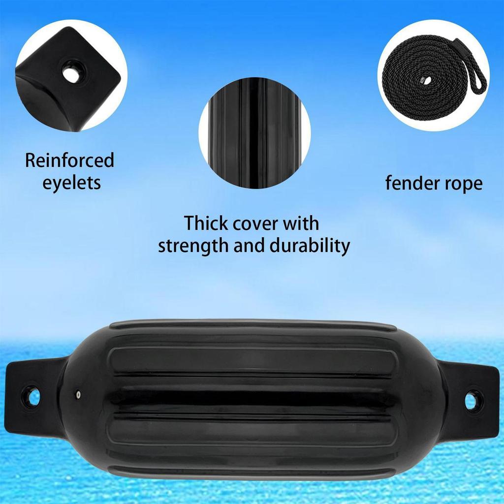 Boats Bumper Marine Bumper Replacement Inflatable Boats Bumper Anticrash Buoy Inflatable Marine Bumper Easily to Install