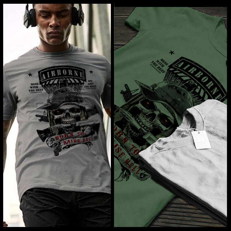 Воздушно-десантная Военная Аэромобильная Пехота Боевые Виды Войск Футболка Унисекс S