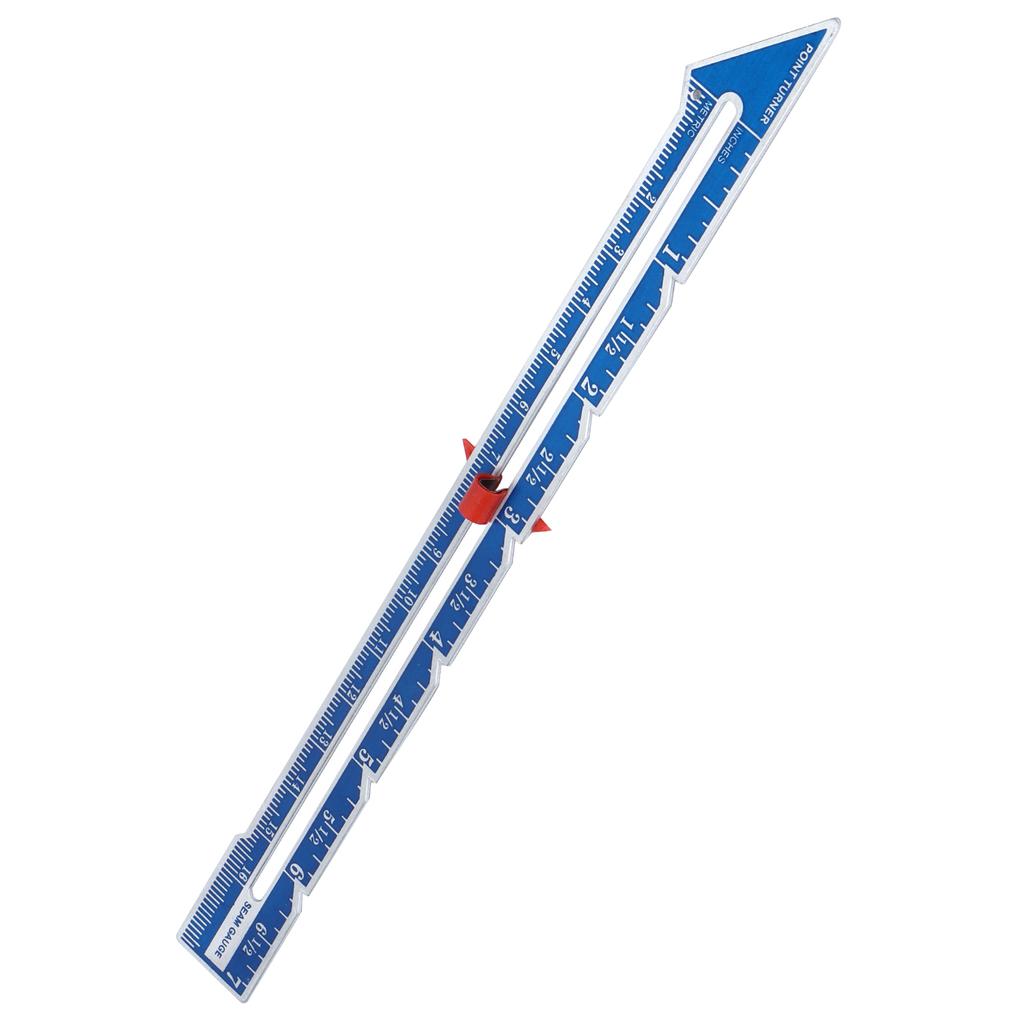 Quilting Ruler Seam Allowance Pointed   Sewing Measuring   Tools for Positioning Amount Button Margin Parallel Line