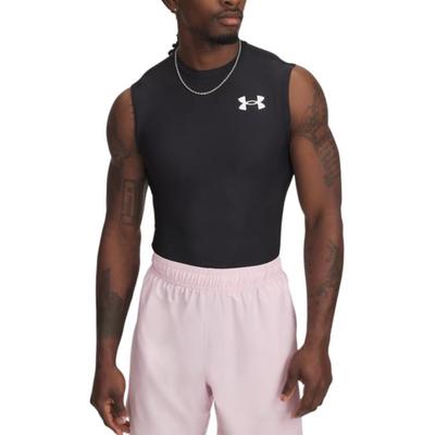 HeatGear OG Round Neck Comfortable Casual Versatile Breathable Vest Men Vests Black 1390100-001
