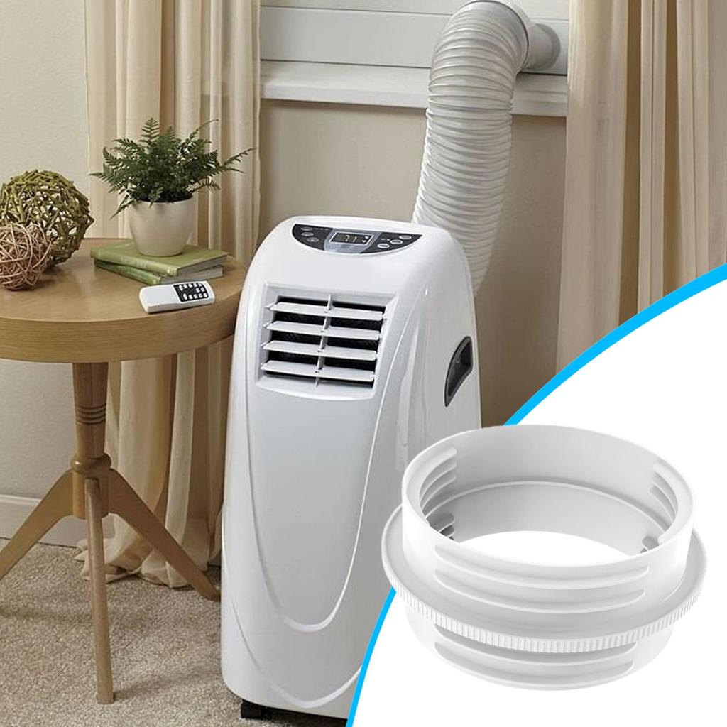 Universal AC Exhaust Hose Connector Insulated Window Vent Coupler for Portable Air Conditioner, Home Cooling Accessories