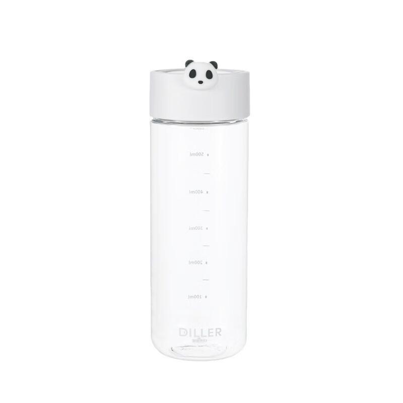 Diller Cartoon Panda Portable Water Bottle 640ML
